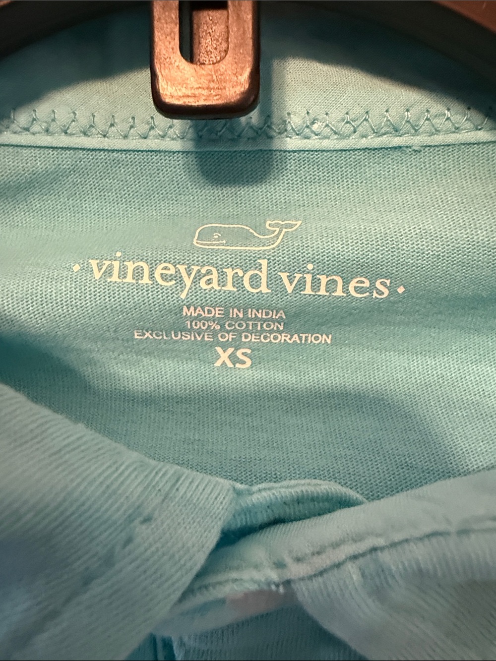Vineyard Vines Men’s Aqua Pocket Polo-Size: XS/NWT - Picture 2 of 11